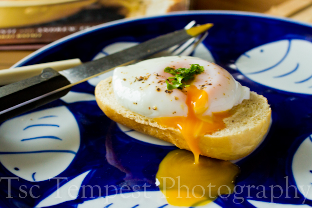 Poached Egg Baggette