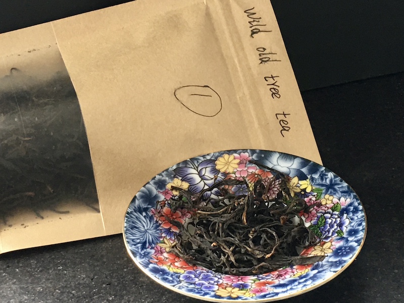 Níu Yā Shān Hóng Chá (Yě Shēng Gǔ Shù Chá), 牛丫山红茶(野生古树茶), Niuya Mountain Black Tea (Wild Old Tree Tea)